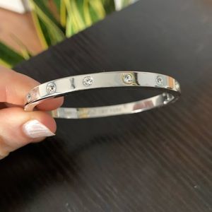 Kate Spade New York Bezel-Set Polished Bangle Bracelet